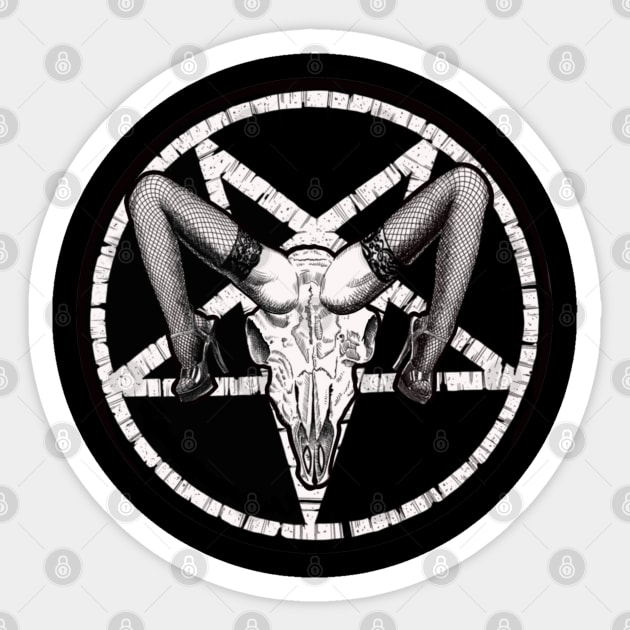 Pentagram Sticker by justalanproductions